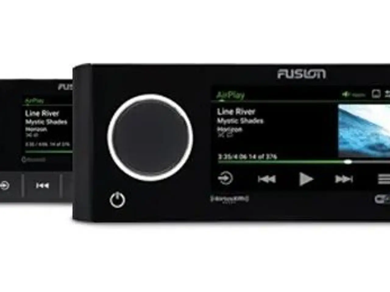 Fusion marine stereo head unit